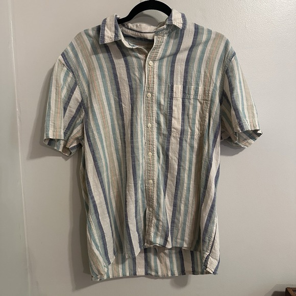 American Eagle Outfitters Other - Vintage Y2K American Eagle Short Sleeve Button Down Men's Shirt Size L